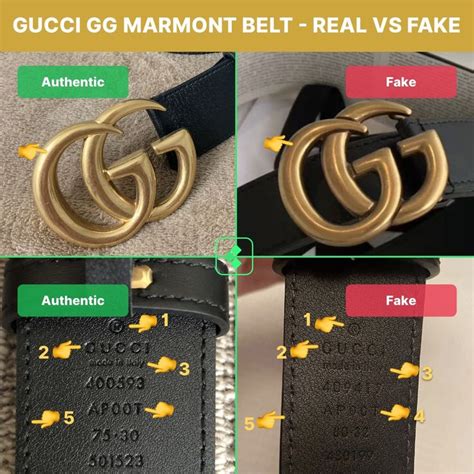 how can u tell when a gucci belt is fake|gucci marmont belt identification.